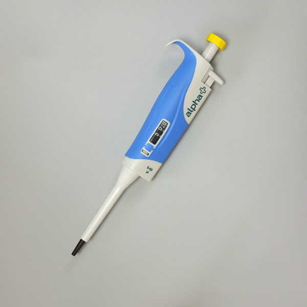 Alpha+ Pipette 5-50µl variable vol, 1 Channel