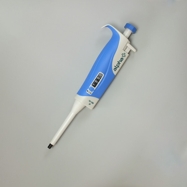 Alpha+ Pipette 10-100µl variable vol, 1 Channel