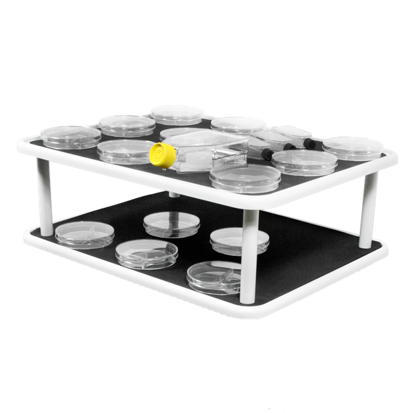 PP-20/2, 2-level flat platform with rubber pad