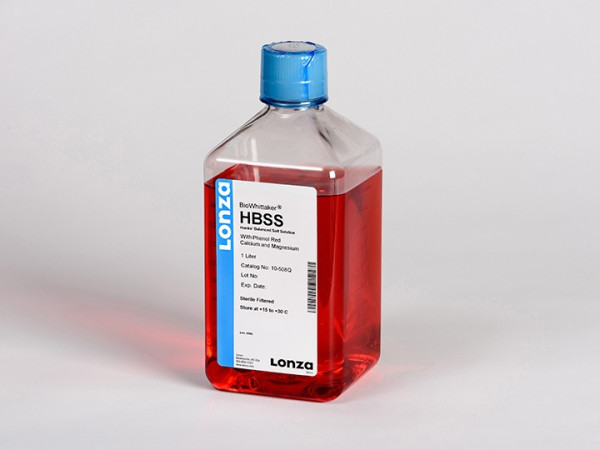 Hanks' BSS, with Phenol Red, 1 L