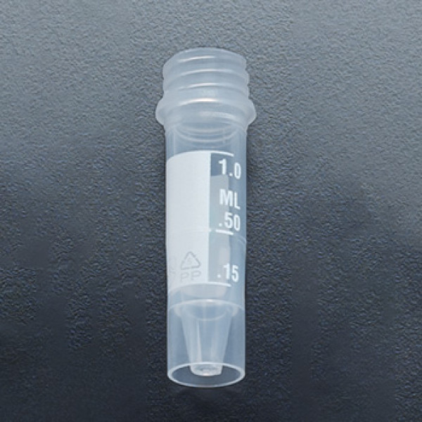 1.5ml APEX Plus, White Label, Microcentrifuge tube, Skirted without cap