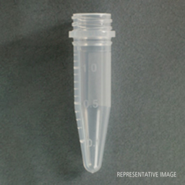 1.5ml APEX Screw-Cap Microcentrifuge Tube, Conical, Tethered Cap, Sterile