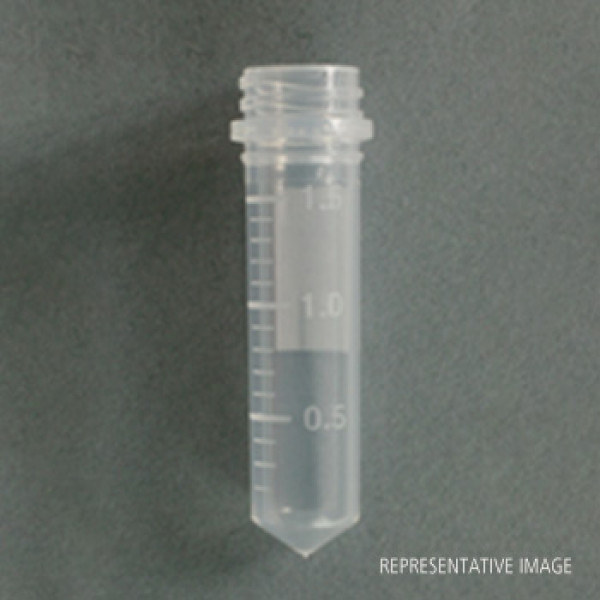 2.0ml APEX Screw-Cap Microcentrifuge Tube, Conical Tethered Cap, Sterile
