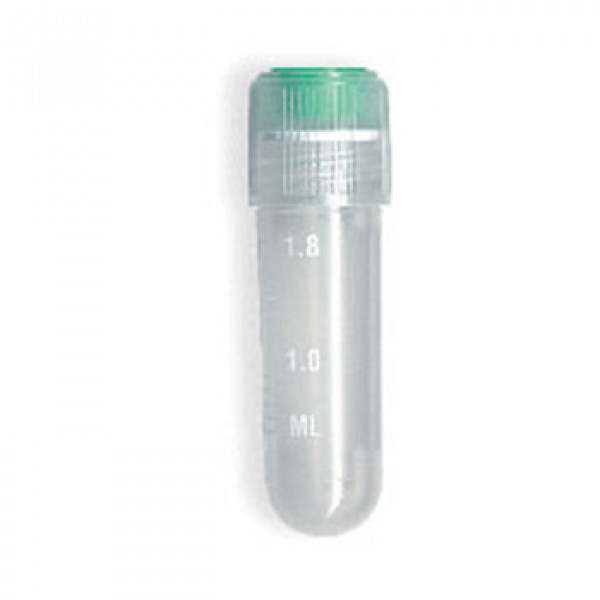 1.8ml Ultimate Security Cryogenic Vial, Round Bottom, Sterile
