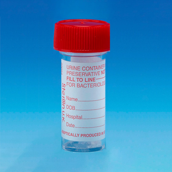 Bijou Container PS Boric Acid Cap PE Plain Label  7ml