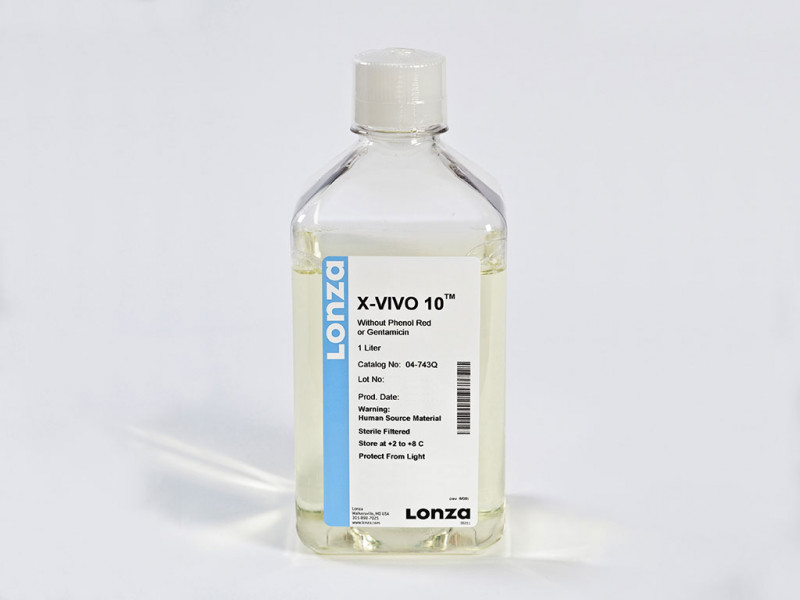 X-VIVO 10 w/o Gentamycin w/o PR 1L